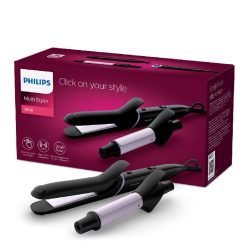 Plancha Para Pelo y Rizador Philips Multi Styler 3000