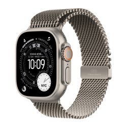 Apple Watch Ultra 3 49mm Milanese Loop Titanio
